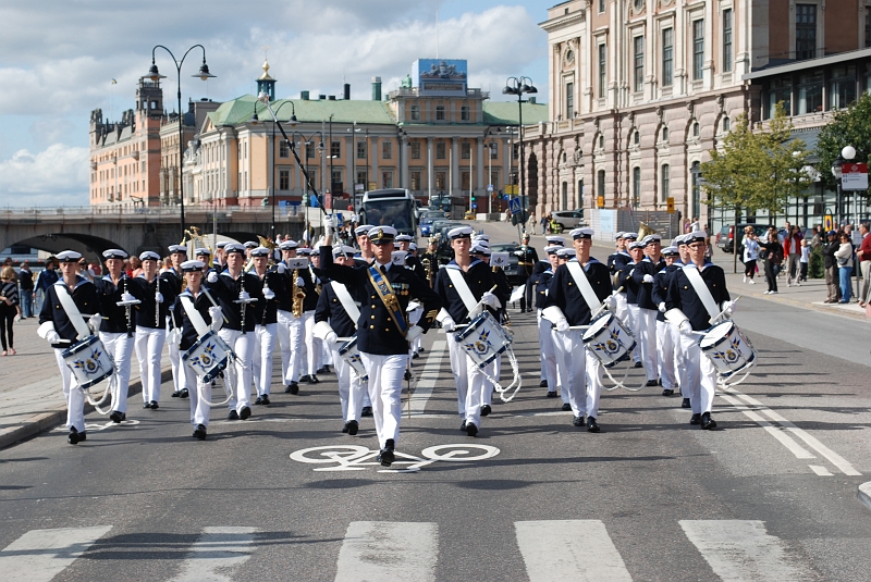 The RSwNCB in parade